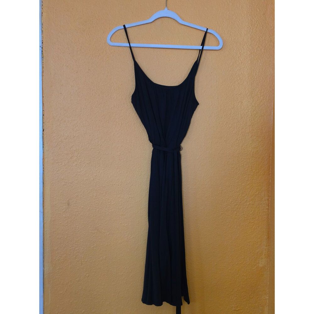 LOFT Navy blue soft jersey summer dress Size M